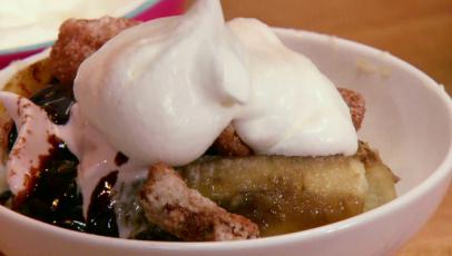 Grilled Banana Split Recipe The Neelys Food Network