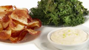 Giada's Potato and Kale Chips