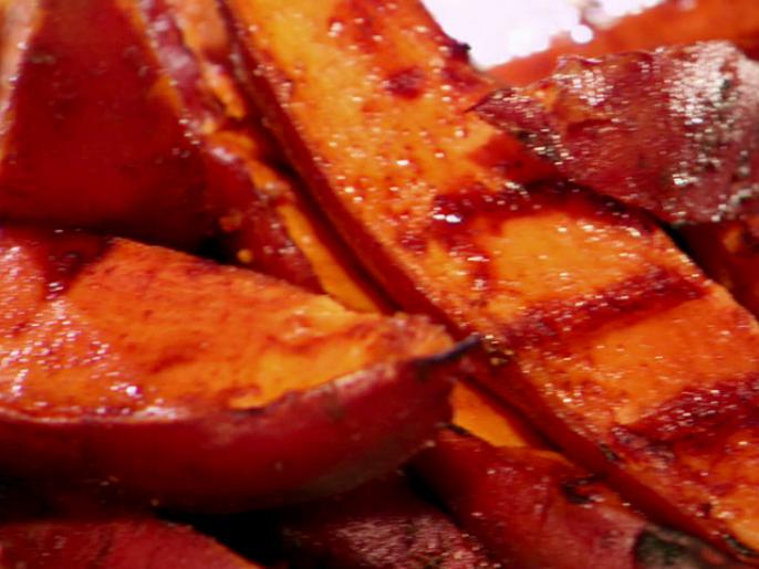 Grilled Sweet Potato Fries Recipe Food Network