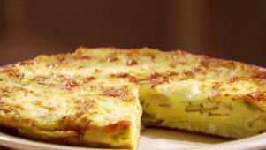 Zucchini-Goat-Cheese Frittata