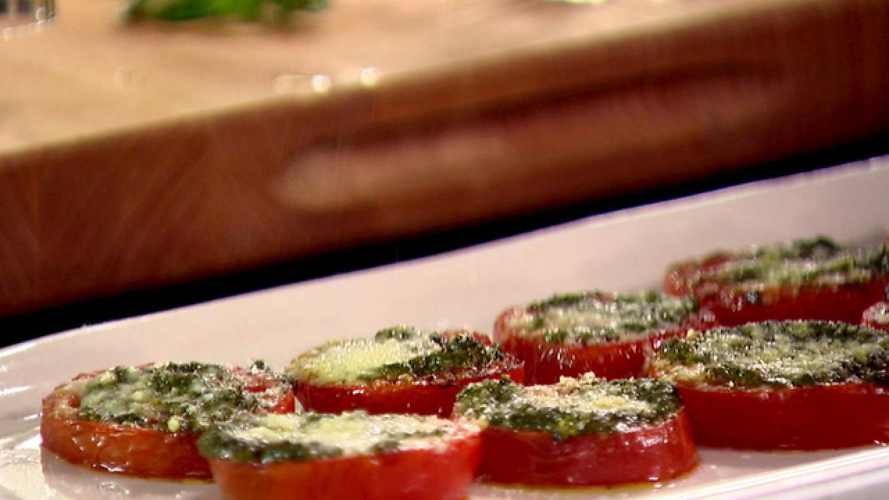 Tomatoes Roasted With Pesto