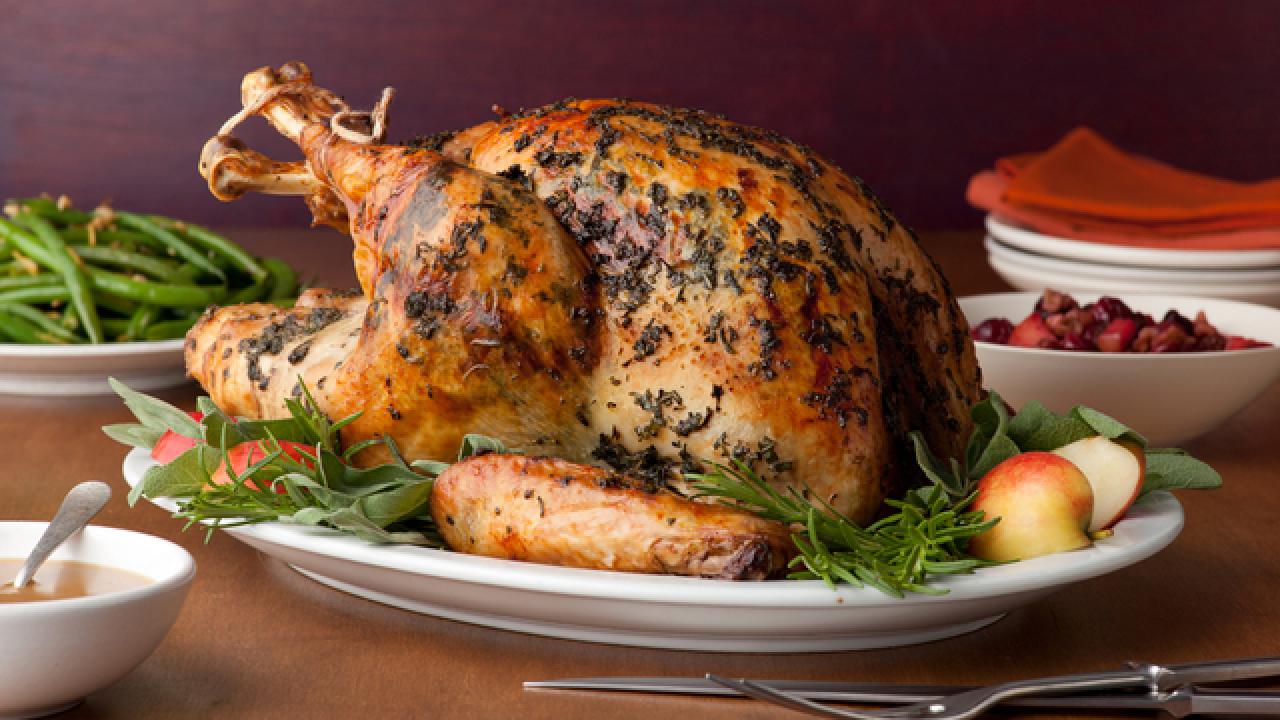 Brined Herb-Crusted Turkey
