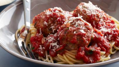 Real Meatballs And Spaghetti Recipe Ina Garten Food Network