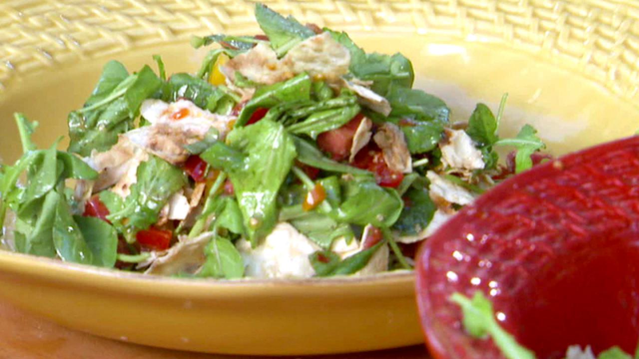 Bobby Flay's Salad With Lavash
