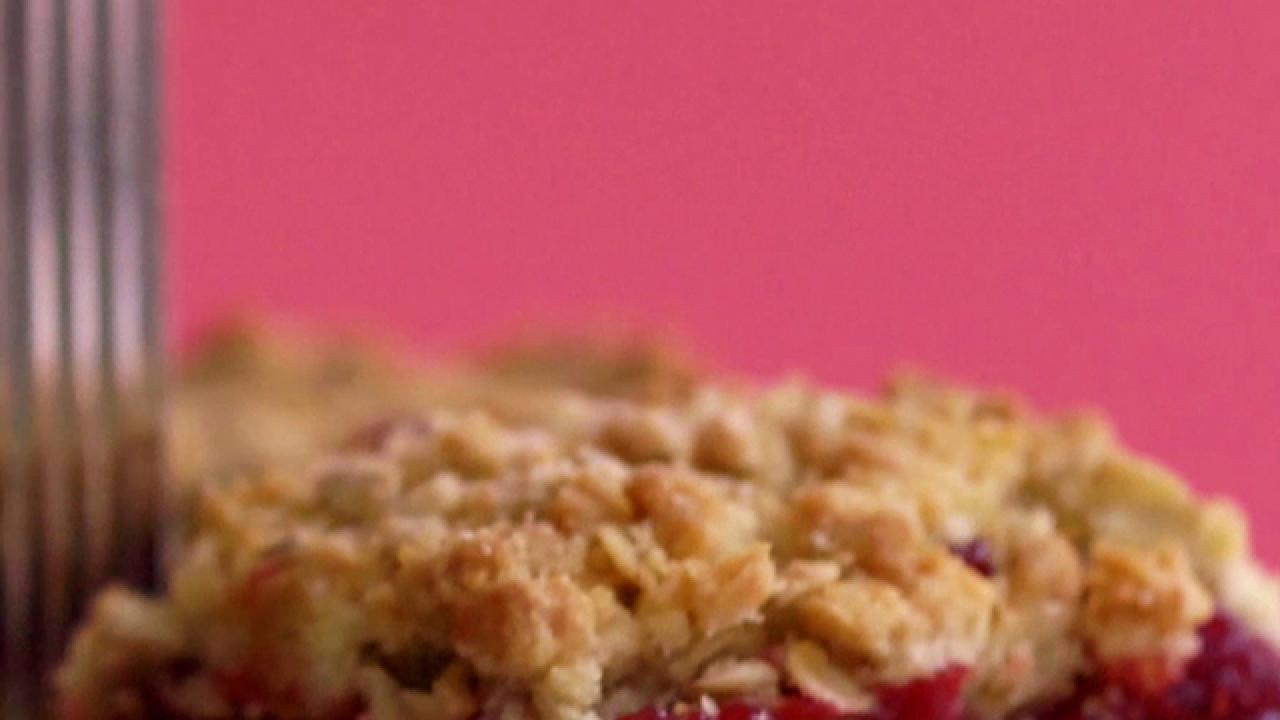 Raspberry Crumble Bar Recipe