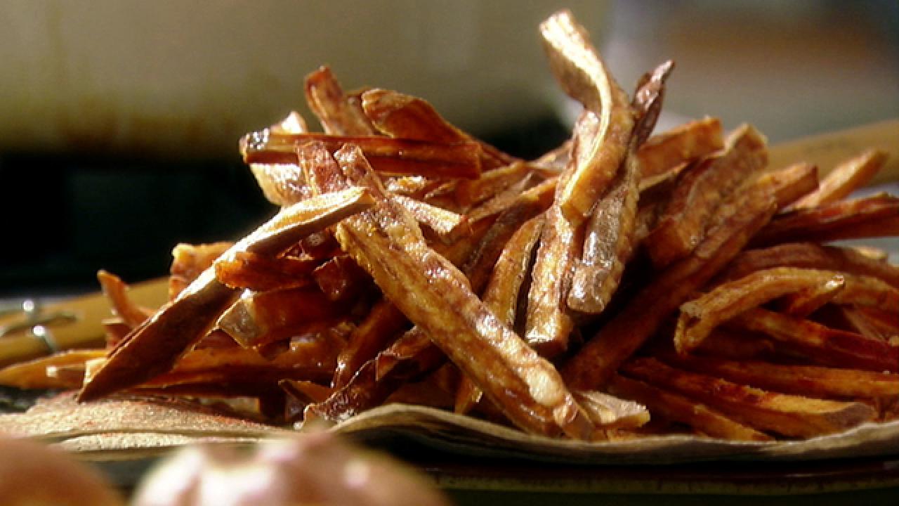 Battered Sweet Potato Fries