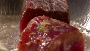 Marinated Seared Tuna Steak