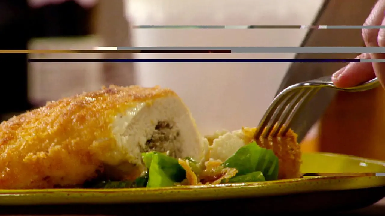 Crispy Stuffed Chicken Breasts