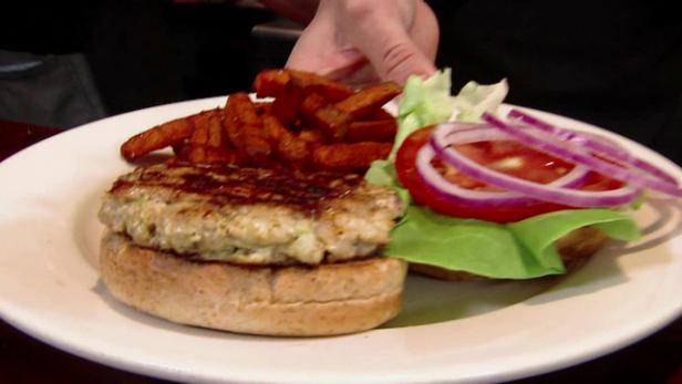 Curry Chicken Burgers