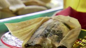 Kale and Cheese Tamales