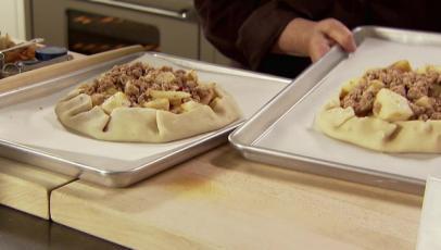 Pear and Cranberry Crostata