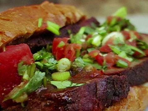 Cat Cora: BBQ Beef Sandwich