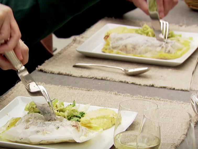 HerbRoasted Fish Recipe Ina Garten Food Network