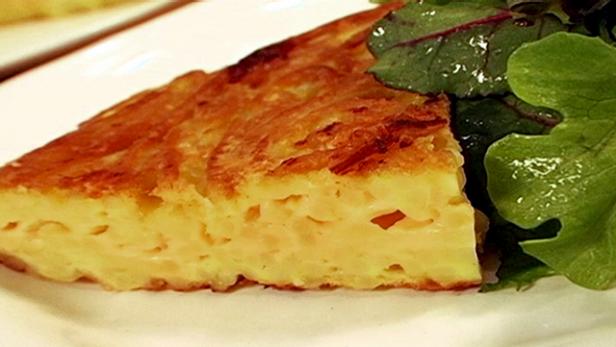 Cheesy Spaghetti Pie
