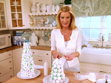 Sandra's Holiday Doughnut Tree