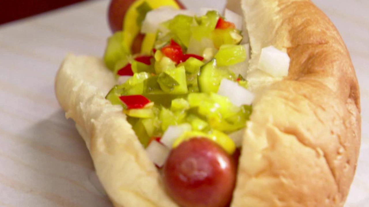 Jeff's Chicago-Style Hot Dog