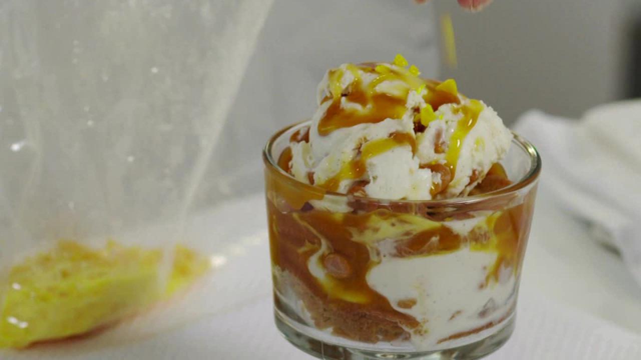 Butterscotch Ice Cream Trifle
