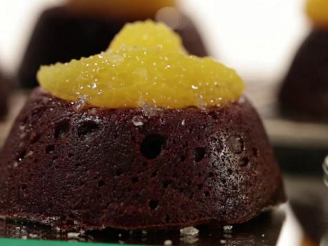 Orange Chocolate Lava Cakes