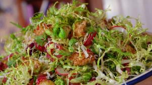 Fried Brussels Sprout Salad