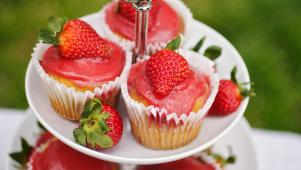 Trisha's Strawberry Cupcakes