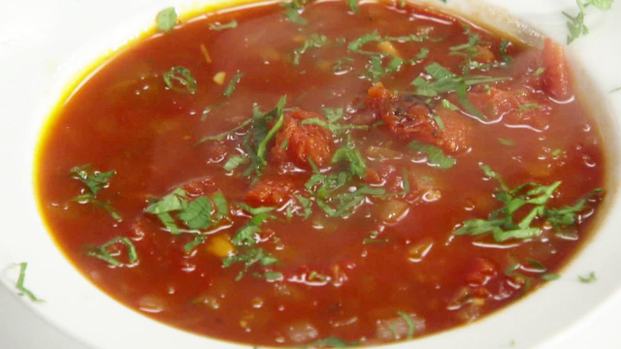 Bloody Mary Tomato Soup