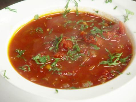 Bloody Mary Tomato Soup