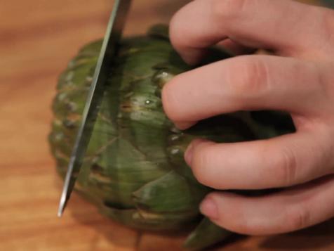 Food Network Kitchens Shows How to Eat an Artichoke