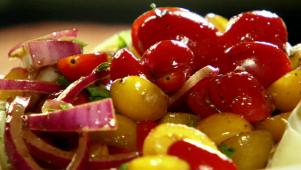 Quick-Marinated Tomato Salad