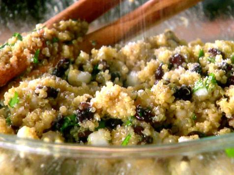 Beans and Hominy With Quinoa