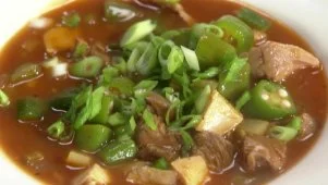 Spicy BBQ Roasted Turkey Gumbo