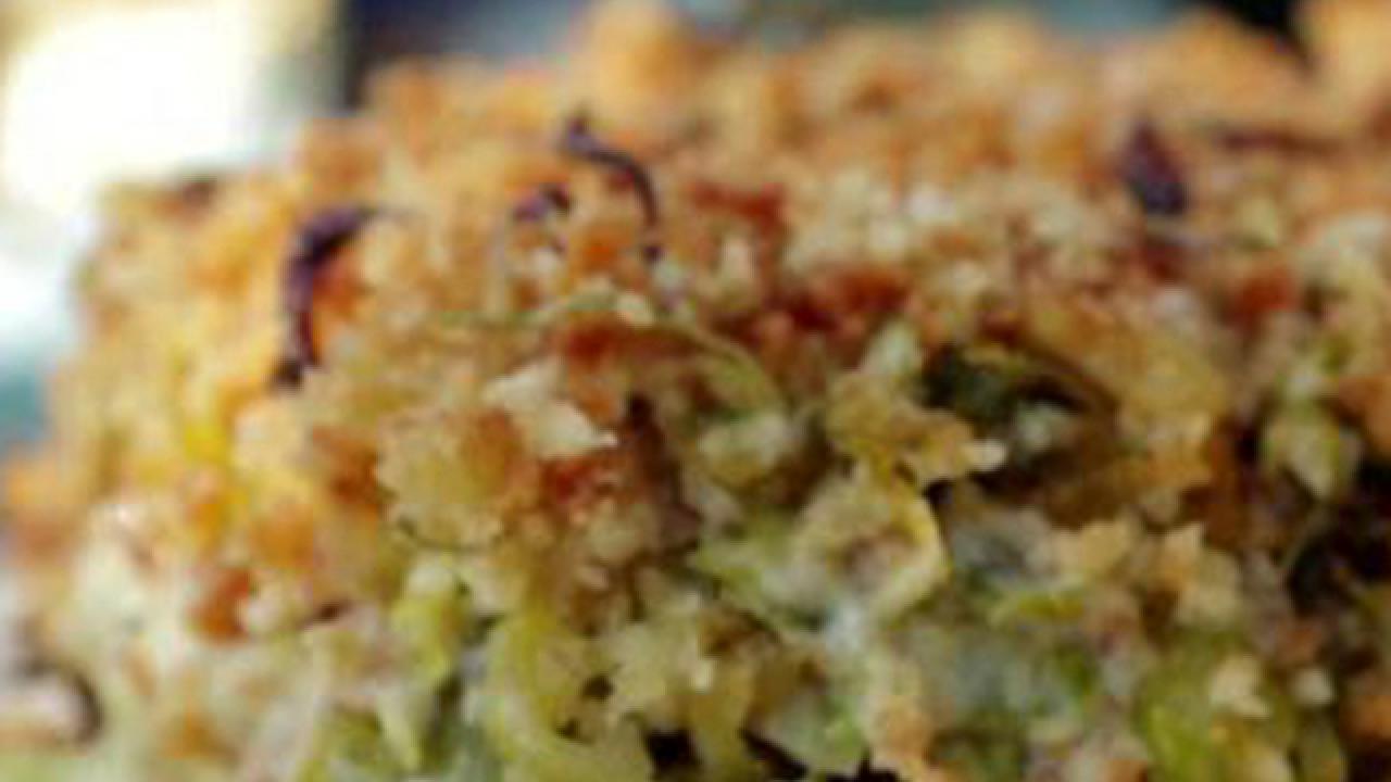 Guy's Brussels Sprout Gratin