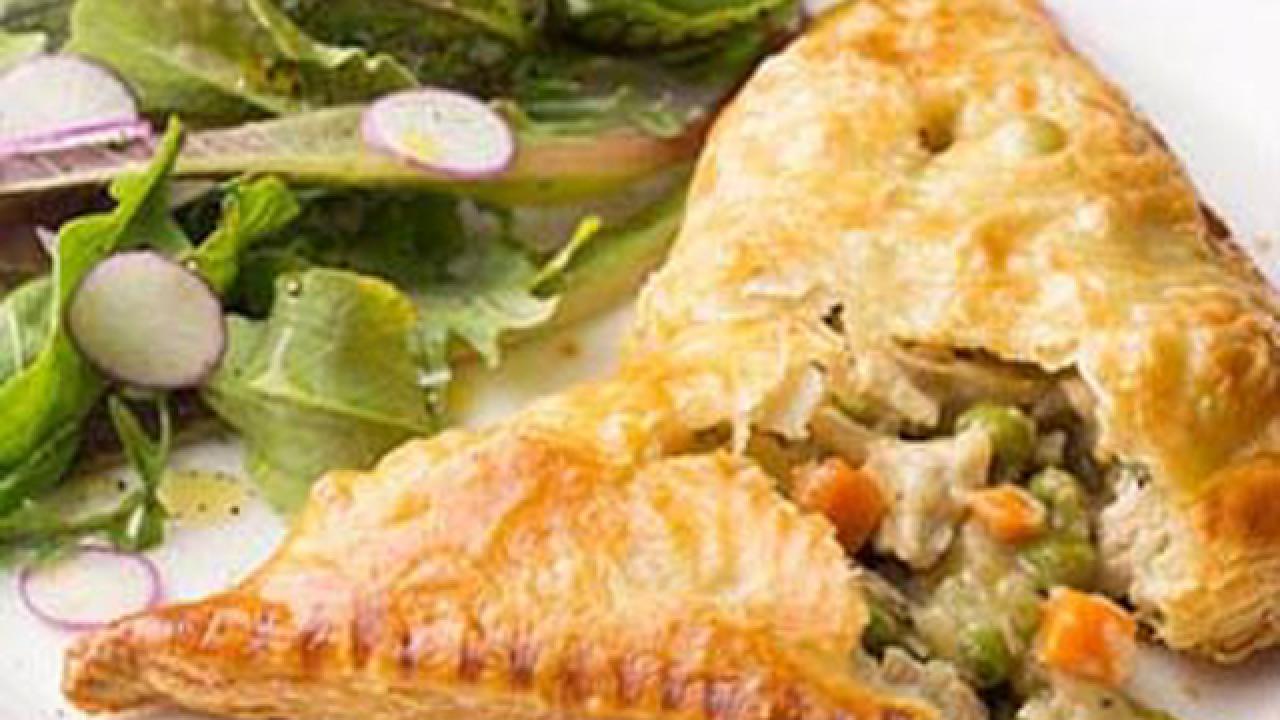 Chicken Pot Pie Turnovers