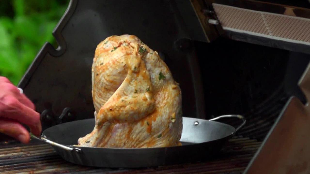 Beer Can Chicken on the Grill
