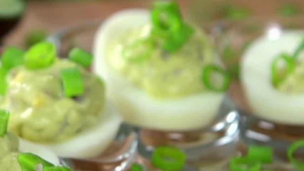 Guacamole Deviled Eggs Food Network Guacamole Deviled Eggs Food Network