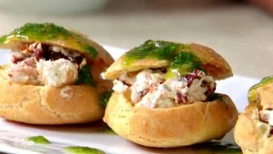 Goat Cheese Profiteroles