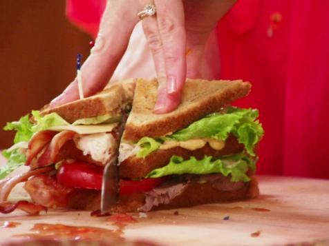 Ree's Colossal Club Sandwiches