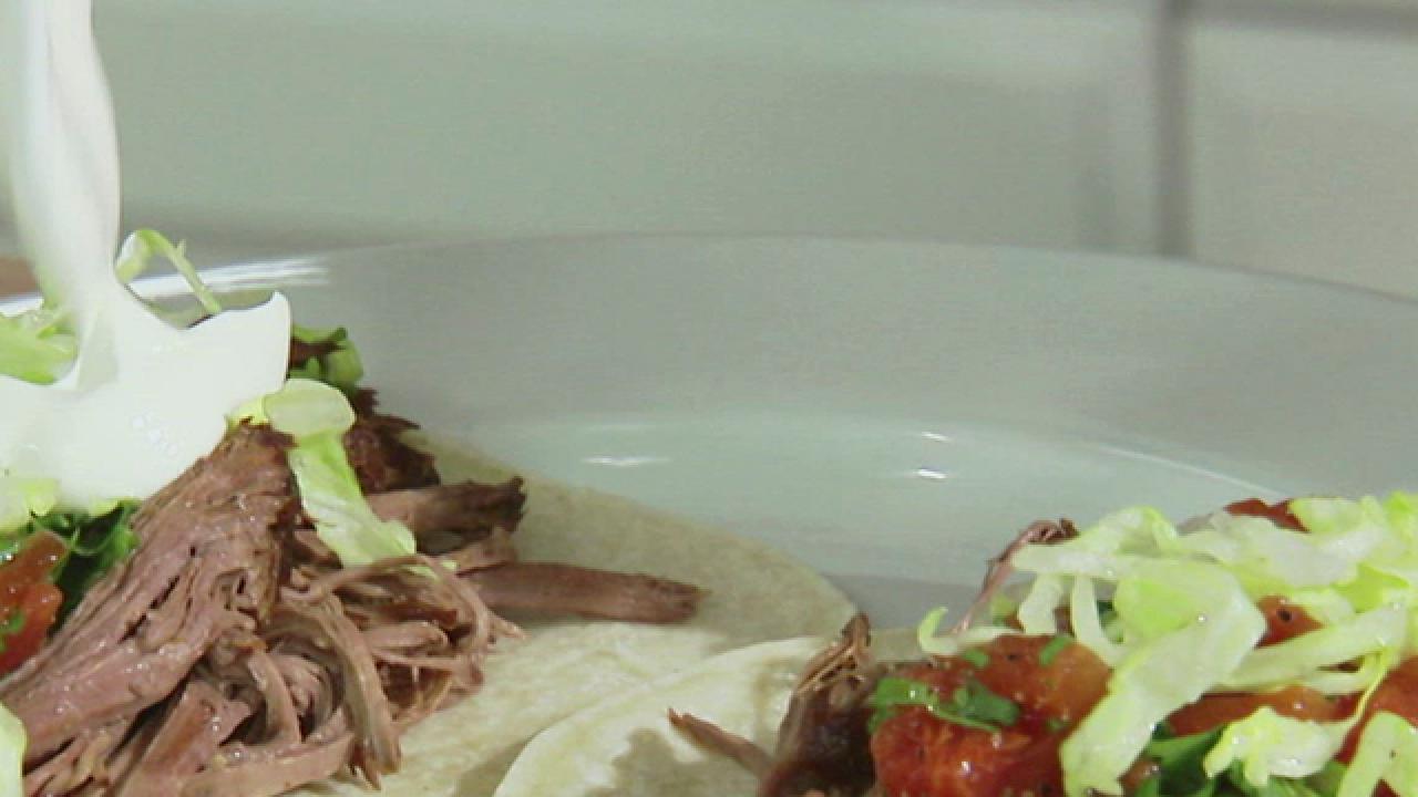 Top Round Braised Beef Tacos