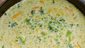 Broccoli Cheese Soup With Ham