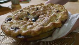 Grandma's Blueberry Lemon Pie