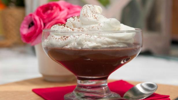 Dark Chocolate Pudding Delight | Food Network