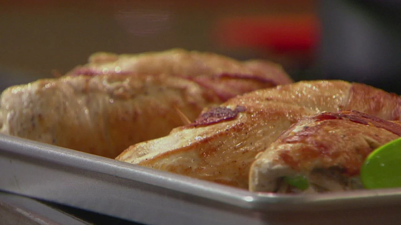 Stuffed Bacon-Wrapped Chicken