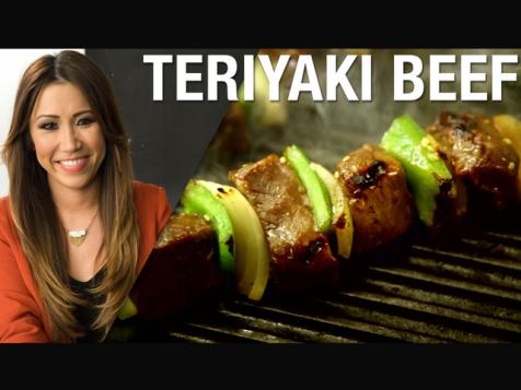 Teriyaki Beef Stick and Sticky Rice