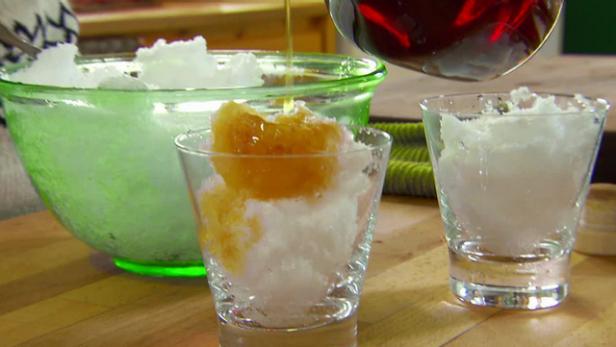 Birch Whiskey Snow Cocktail
