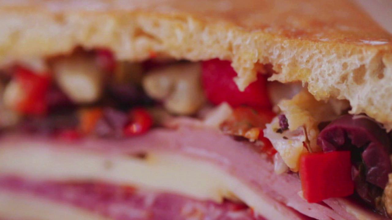 Muffaletta with Olive Tapenade