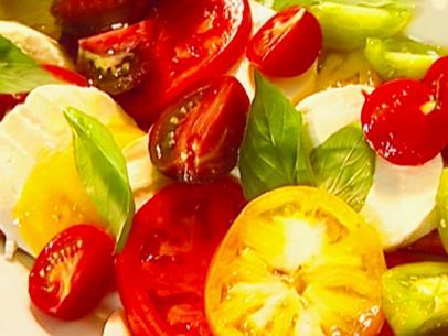 Tomato Mozzarella and Basil Salad