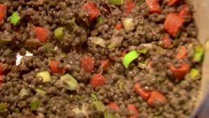 Ina's Warm French Lentils