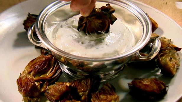 Deep-Fried Baby Artichokes | Food Network