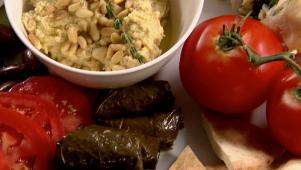 Greek Platter with Hummus
