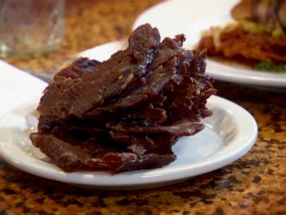 Cured Ox Tongue, Smokey Bacon, and Lentils Recipe. Jeff Baker