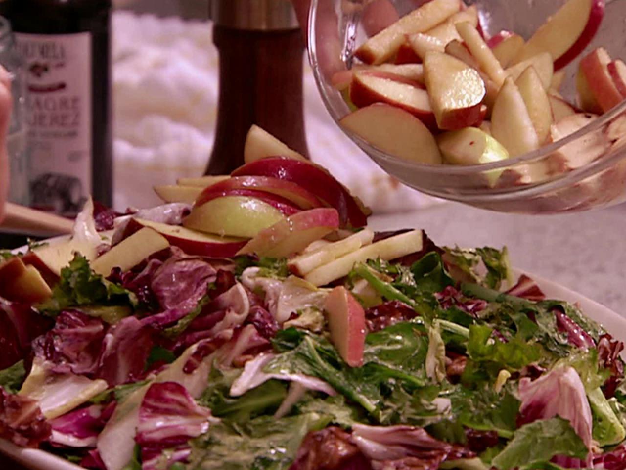 Mixed Greens with Oranges Recipe, Alex Guarnaschelli